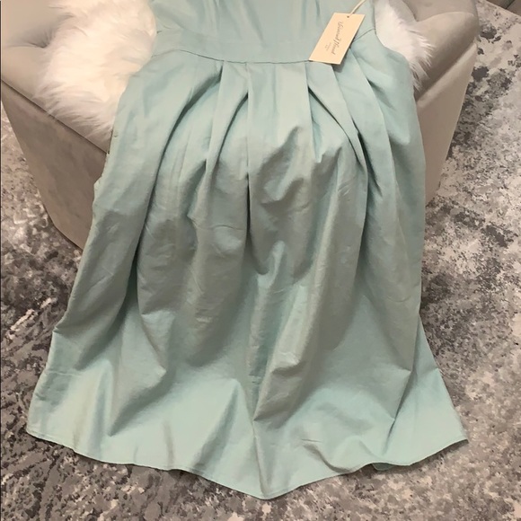 Mint Strappy Dress Size 0 - Picture 3 of 4